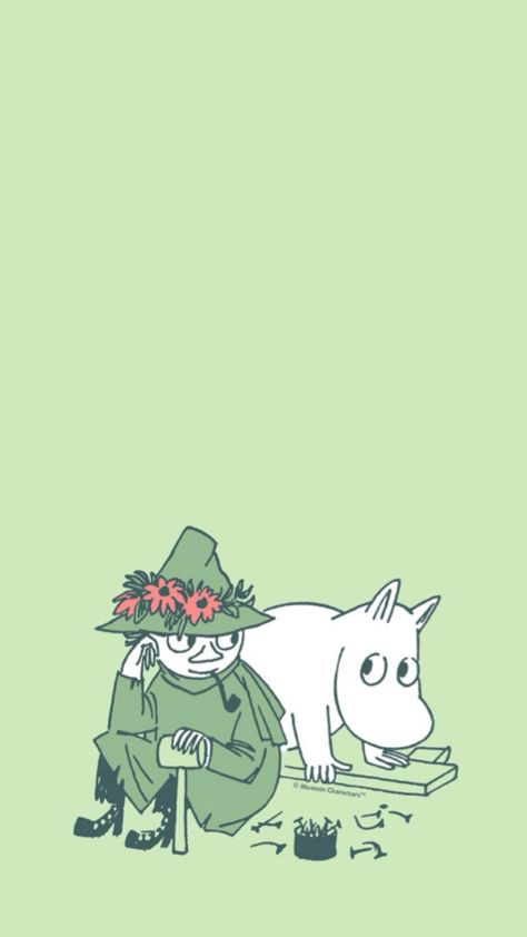 What are they building? Snufkin Wallpaper, Snufkin And Moomin, Moomin Wallpaper, Tove Jansson, Wallpaper For Your Phone, Phone Wallpaper, Building