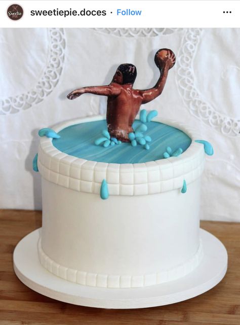 Waterpolo Cake Birthdays, Waterpolo Cake, Senior Night, Water Polo, Grad Party, Grad Parties, Party Cakes, Birthday Cake, Pasta