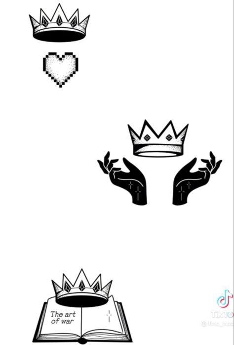 Technoblade Crown Drawing, Technoblade Crown Tattoo, Technoblade Tattoo Design, Mcyt Tattoo, Techno Stickers, Dsmp Tattoo, Technoblade Tattoo, Techno Tattoo, Dnd Tattoo