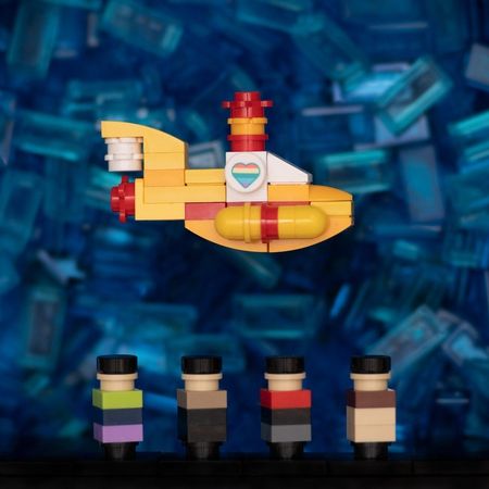 Lego Submarine, Lego T Shirt, Lego Micro, Yellow Submarine, Lego Projects, Lego Ideas, Submarine, The Original, Lego