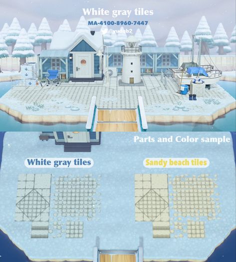 Acnh White Tile Path, Acnh White Sand Path, Animal Crossing Beach Path Code, Acnh Beach Path Code, Acnh Beach Brick Path, Acnh Pool Tile Code, Acnh Beach Path, White Stone Tiles, Beach Path