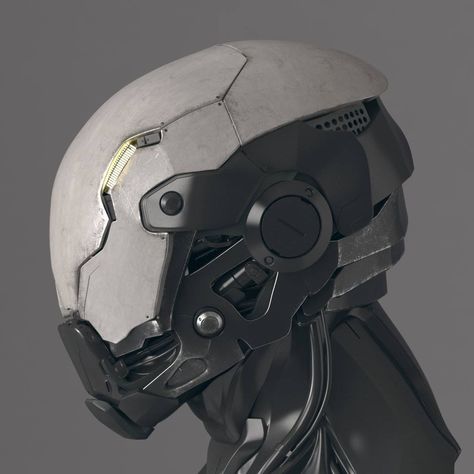 ArtStation - BFX Robo, shogo shimada Sci Fi Helmet Design, Helmet Concept Art, Sci Fi Helmet, Futuristic Helmet, Helmet Concept, Helmet Design, Iron Man, To Look, Concept Art