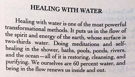 Healing with water Motivational Quotes For Students, Spirituality Energy, Mind Body Soul, New Energy, Good Energy, Spiritual Healing, Self Healing, Self Improvement Tips, Spiritual Awakening