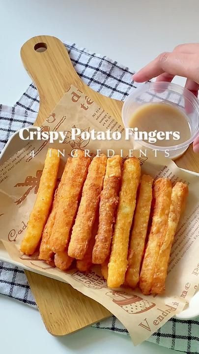 Potato Fingers, Small Tummy, Gf Sides, Potato Croquettes, Hanging Crafts, Cake Video, Big Appetite, Vegetarian Fast Food, Tasty Recipes Videos