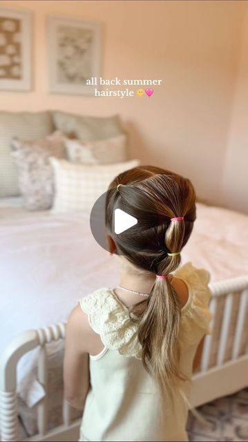 Aynsley Ovard Jorgensen on Instagram: "SAVE THIS for summer days ahead!!!🩷💛 #summerhair #summerhacks #summerhairstyles  #hairstyle #hair #dutchbraids #dutchbraid #toddlerhairstyles #toddlerhair #hairtutorial #hairideas #schoolhair #halfuphalfdownhairstyle #easyhairstyles #littlegirlhairstyles #momanddaughter #schoolhair #hairhowto #bubblebraid" Aynsley Ovard, Summer Hacks, Half Up Half Down Hair, Dutch Braid, Toddler Hair, Girl Hair, Girls Hair, Easy Kids, Hairstyles For School