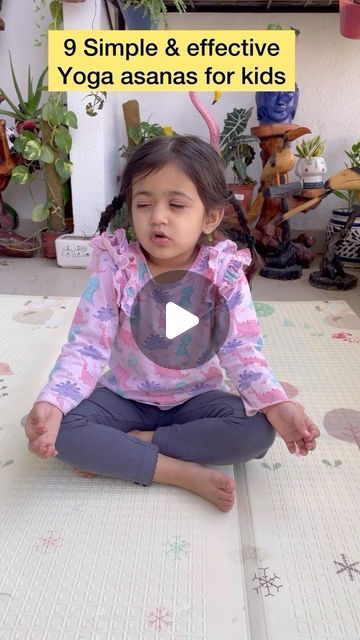 Yoga For Concentration And Focus, Focus Concentration, Improve Focus, Easy Yoga, Yoga Asanas, Yoga For Kids, Exercise For Kids, Emotional Wellness, Physical Health