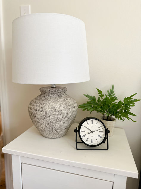 nightstand styling, nightstand decor, guest room, nightstand asethetic, minimal nightstand decor, neutral guest room, nightstand lamps, nightstand decor ideas, nightstand, nightstand ideas, guest bedroom ideas, guest room decor, guest room design, bedroom design, bedroom styling, neutral bedroom, guest room inspiration Neutral Guest Room, Guest Room Nightstand, Styling Nightstand, Guest Room Inspiration, Nightstand Decor Ideas, Minimal Nightstand, Lamps Nightstand, Room Nightstand, Nightstand Ideas