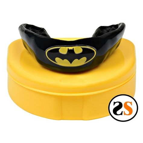 Batman custom mouthguard to go with our superman guard. #mouthguards #batman #jiujitsu #kickboxing #kravmaga #mma #ufc #brazilianjiujitsu #bjj #judo #ufc #mma  #boxing #kickboxing Batman Custom, Custom Batman, Mouth Guards, Boxing Boots, Mma Boxing, Dental Lab, Mouth Guard, Combat Sports, Professional Athlete