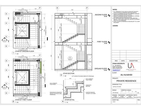 Stairs And Elevator Design, Elevator And Stairs, Circular Plan, Stairs Floor Plan, Architect Data, Staircase Drawing, Stair Design Architecture, Interior Presentation, Stair Plan