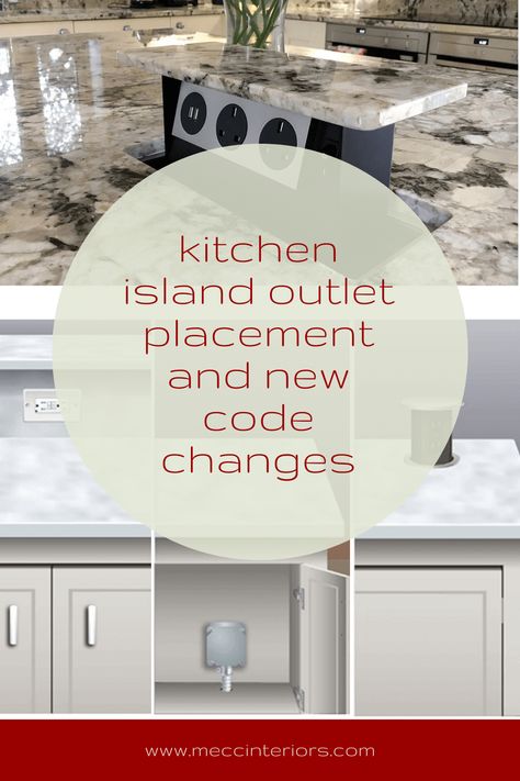 #kitchenisland #kitchenoutlets #outletplacement #kitchendesign #island #islandoutlet Popup Outlet Kitchen Island, Electrical Outlet Placement New Home, Island Outlets Kitchen, Kitchen Island Outlets Placement, Hidden Outlets In Kitchen Island, Outlet In Island, Outlet On Kitchen Island, Kitchen Island Outlet Ideas, Kitchen Island Electrical Outlets