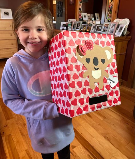 Koala Valentine, Valentine Day Boxes, Valentine Box, Holiday Ideas, Koala, Table Settings, Valentines Day, Valentines, Gifts