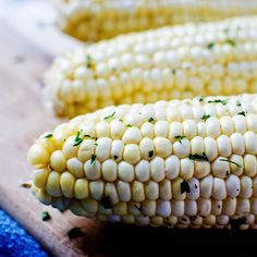 Microwave Corn On The Cob, Microwave Corn, How To Make Corn, Fresh Spices, Cooked Apples, Microwave Cooking, Ginger Recipes, Corn On The Cob, Corn Recipes