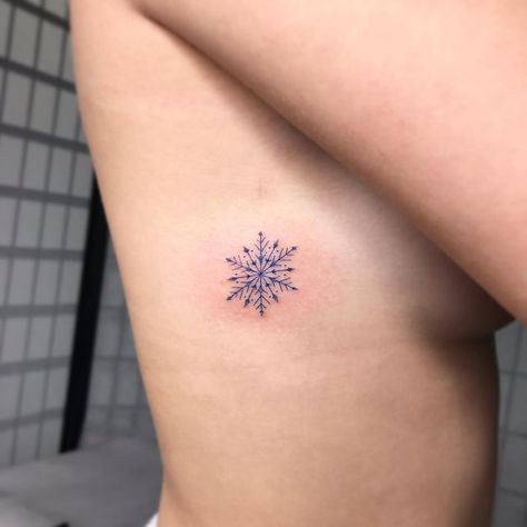 Jing’s Tattoo Studio on Instagram: "Flake by @jingstattoo #snowflaketattoo #snowtattoo #ribtattoo #jingstattoo" Snowflake Tattoo, Snow Tattoo, Snow Flake Tattoo, Tattoo Filler, Dainty Tattoos, January 3, Rib Tattoo, Simple Life Hacks, S Tattoo