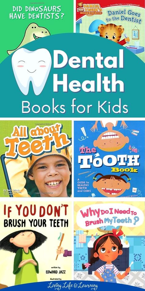 Looking for a way to make dental health more fun for your kids? Check out this list of great dental health books for kids that will help them learn about taking care of their teeth. Plus, they're all written in a fun and engaging style that will keep kids entertained while they learn. Perfect addition to your homeschool health science lessons. Dental Health Books, Homeschool Health, Kids Doctor Kit, Dental Care For Kids, Books For Toddlers, Kids Dentist, Kids Teeth, Dental Kids, Toddler Boy Gifts