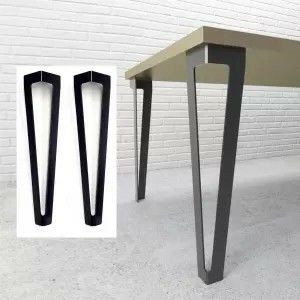 Metal Legs For Table, Meja Outdoor, Table Base Design, Iron Furniture Design, Steel Dining Table, Furniture Design Chair, Furniture Details Design, Industrial Design Furniture, Metal Furniture Design