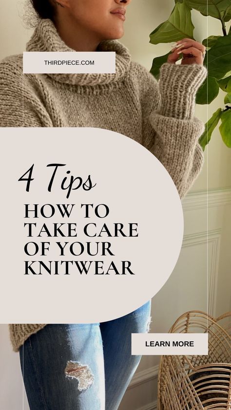 We're sharing our Spring Cleaning Tips & Tricks to keep your knit sweaters, knit hats, and knit scarves fresh for seasons to come! With a fine textile it is important to take special care to ensure your knits stay lluxurious. Properly caring for your knit pieces will also extend the life of your garments. They should last for many seasons and years to come. To help you get started, check out our recommendations to best care for you knitwear by clicking this pin! Remove Makeup Stains, Cleaning Tips Tricks, Sweater Care, Spring Cleaning Tips, Advanced Knitting, Merino Wool Clothing, Sweater Shaver, Knit Scarves, Beginner Knitting Patterns