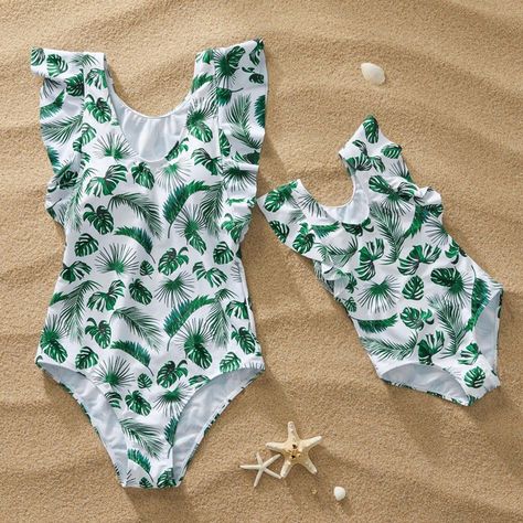 Matching Suits, Trendy Swimsuits, Swimsuits Outfits, Family Matching Outfits, Cute Bathing Suits, Baby Costumes, Toddler Clothes