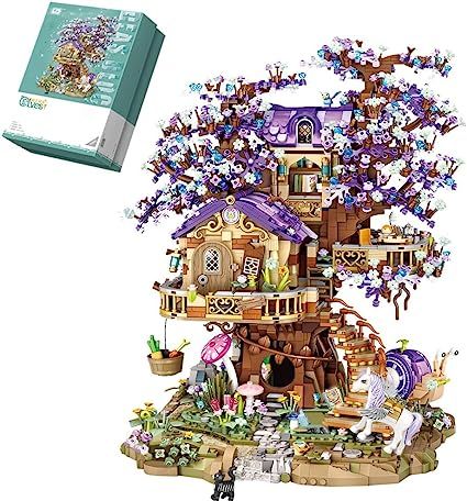 Elf Tree House, Friendship Tree, Wood House Design, Horse Spirit, Beautiful Tree Houses, Bird Singing, Lounging Area, Elf Tree, Forest Setting