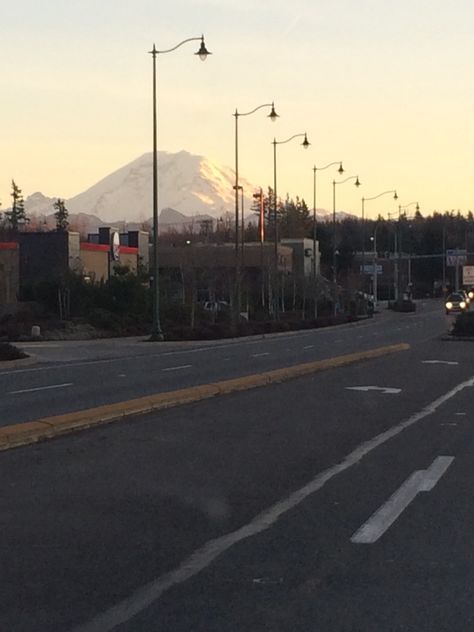 Maple Valley Washington. Beautiful view of Mount Ranier:) Rural Washington, Maple Valley Washington, Washington Mountains, Midnight City, Evergreen State, Main Street Usa, Mt Rainier, Paradise Valley, Animal Nature