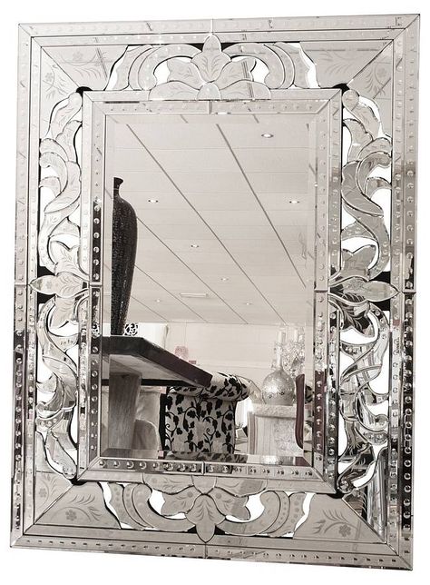 Venetian Glass Mirror, Overmantle Mirror, Full Length Mirror Wall, Unique Mirrors, Vintage Mirrors, Cool Mirrors, Square Mirror, Beautiful Mirrors, Standing Mirror