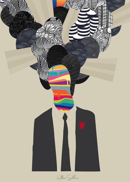 'Overthinking' by William Sakhnini on artflakes.com as poster or art print $15.77 Overthinking Painting Ideas On Canvas, Poster Competition, Pop Art Drawing, Graphic Design Course, Pop Art Posters, Black Love Art, Poster Pictures, Illustration Poster, Design Course