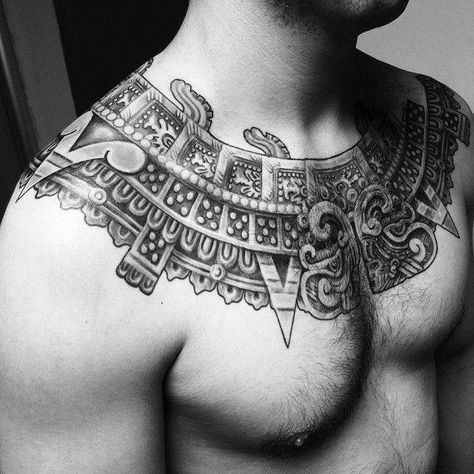 tatuajes aztecas y mayas y su significado Aztec Band Tattoo, Aztec Pyramid Tattoo, Aztec Neck Tattoo, Quetzalcoatl Tattoo, Collar Tattoo, Aztec Warrior Tattoo, Azteca Tattoo, Aztec Drawing, Aztec Prints