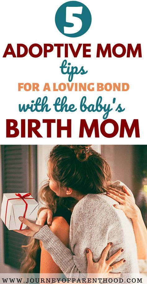 How to form a loving, close bond and relationship with an expectant birth mother in a potential adoption situation. When matched with a birth mom as a hopeful adoptive mom it can be hard to know how to navigate that situation - LOVE her. Be there for her. Adoption tips to help in creating a healthy relationship with your adoptive child's birth mother. Adoption Tips, Adoption Baby Shower, Domestic Adoption, Adoption Resources, Adoptive Mom, Open Adoption, Foster Care Adoption, Birth Parents, Showing Love