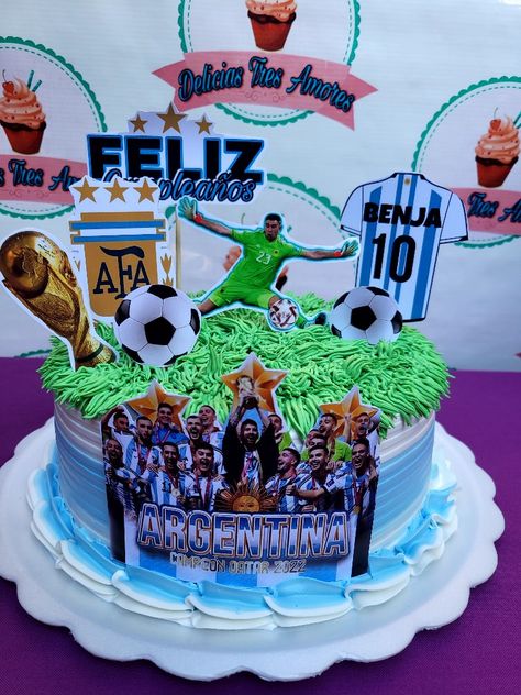 Football Cake Design, Messi Birthday, Soccer Birthday Cakes, Carnival Birthday Party Theme, 10 Birthday Cake, Football Theme Party, Football Cake, Soccer Birthday, Carnival Birthday Parties