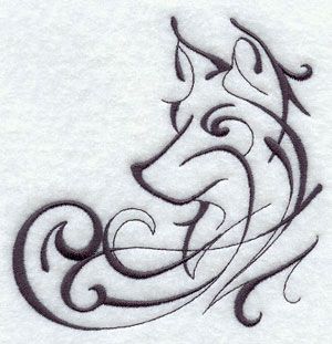 Cool Wolf Tattoo idea from an embroidery pattern --- ooo...with "Winter is Coming"? Native American Wolf Tattoo, Pray Tattoo, Full Arm Sleeve Tattoo, Wolf Tattoos For Women, Cool Wolf, Tattoo Painting, Tattoo Wolf, Art Fox, Wolf Tattoo Design