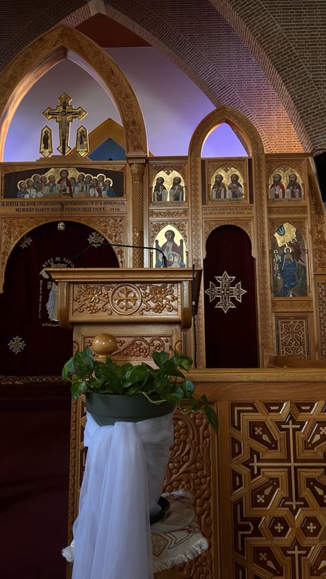 Coptic orthodox church. #aesthetic #christian #christianity #convert #coptic #syriac #assyrian Coptic Orthodox Aesthetic, Coptic Aesthetic, Alesia Core, Orthodox Church Aesthetic, Church Aesthetic Christian, Orthodox Christianity Aesthetic, Orthodox Beauty, Orthodoxy Aesthetic, Orthodox Aesthetic