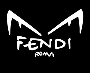 Fendi Logo Art, Fendi Logo Wallpaper, Iphone Wallpaper Planets, Fendi Logo Design, High Jokes, Skeleton Sticker, Men Logo, Cricut Explore Projects, Clothing Brand Logos