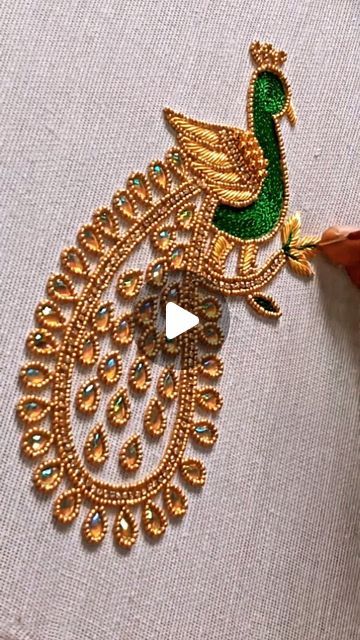 Hand Embroidery Design For Blouse, Simple Hand Embroidery Blouse Design, Aari Flower Design, Silk Thread Aari Work, Cut Work Aari Blouse Designs, Blouse Aari Work Design, Princess Cut Blouse Design, Princess Cut Blouse, Boy Birthday Decorations