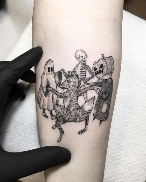 Sanskrit Tattoo, Buddha Tattoos, Inspiration Tattoos, Spooky Tattoos, Disney Tattoo, Halloween Tattoo, Halloween Tattoos, Grey Tattoo, 문신 디자인