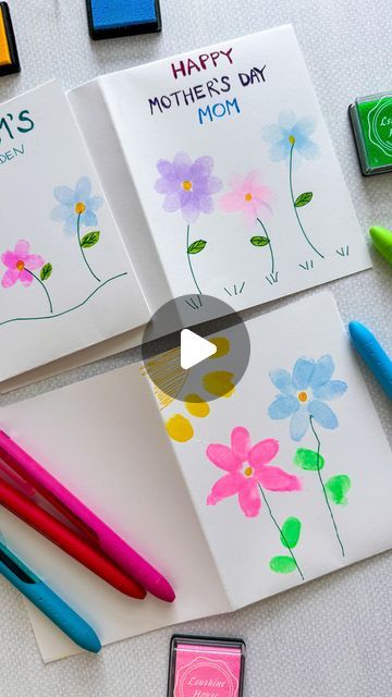 Janine Gravino on Instagram: "DIY MOTHER’S DAY CARDS

Comment “CARD” and I’ll send you a direct message with  the exact items we used to make our homemade keepsake Mother’s Day cards! 

My daughter and I have been working on these Mother’s Day cards for family and wanted to share because it’s an easy, fun project that is thoughtful and makes a great keepsake for your loved ones. 

These make a great Mother’s Day gift for your own mom, grandmothers, aunts, friends, Godmothers and those special to you who are like moms in your life. 

#mothersdaygiftidea #mothersdaydiy #mothersdaycard #mothersdaycards #mothersdaykeepsake #activitiesforkidsandfamily #ltkfamily #ltkkids" Mothersday Cards, Great Mother, Instagram Diy, Mother's Day Diy, Mothersday Gifts, Godmother, Fun Projects, My Daughter, Mother’s Day