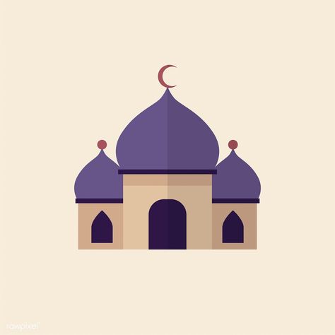 Islamic Drawing, Image Ramadan, Ramadan Mosque, Islamic Mosque, Islam Ramadan, Mosque Art, Islamic Wallpaper Hd, Free Illustration Images, Ramadan Crafts