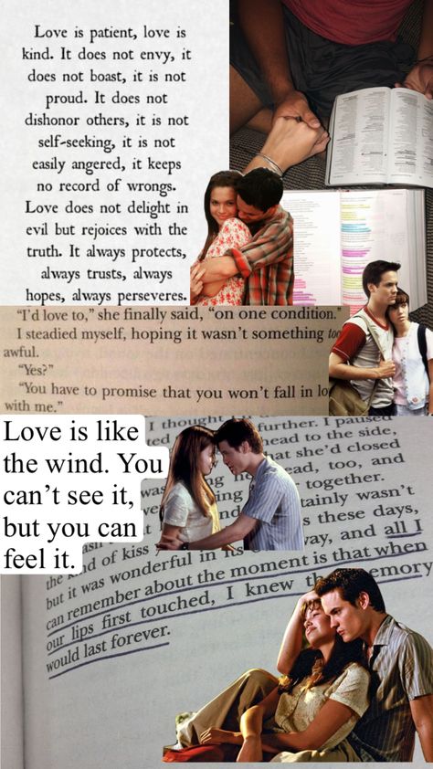 #awalktoremeber #aesthetic #collage #moodboard #read Faithful Couple, A Walk To Remember Quotes, Mike Fiast, Nicholas Sparks Movies, Romance Movies Best, A Walk To Remember, God Centered Relationship, Movie Collage, Collage Moodboard