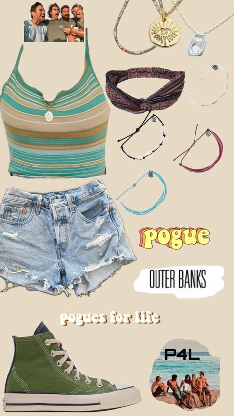 Kiara Outer Banks Bathing Suits, Outfit Ideas Outer Banks, Obx Outer Banks Outfits Winter, Outer Banks Bitmoji Outfit, Keira Obx Outfits, Kiara Obx Style, Outer Banks Outfits Shein, Outerbanks Style Clothes, Obx Kie Outfit