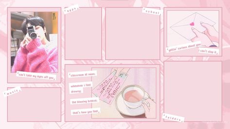 Jungwon Desktop Wallpaper, Jungwon Wallpaper, Pink Anime, Yang Jungwon, Wallpaper Aesthetic, Desktop Wallpaper, Soft Pink, Anime, Pink