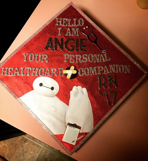 Adn Graduation Cap, Cherry Blossom Graduation Cap, Baymax Graduation Cap, Health Administration Graduation Cap, Nursing School Graduation Cap, Disney Masters Graduation Cap, Disney Nursing Graduation Cap, Graduation Cap Designs Mulan, Disney Teacher Grad Caps