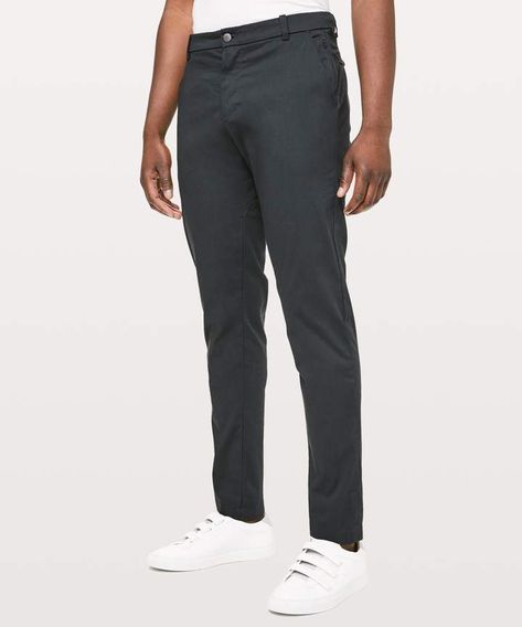 Lululemon Commission Pant Classic *Swift Cotton 34" Lululemon Pants Outfit, Mens Fashion 50s, Men Minimalist Fashion, Lulu Pants, Minimalist Fashion Men, Pants Outfit Men, Lululemon Pants, Lululemon Men, Yoga Fashion