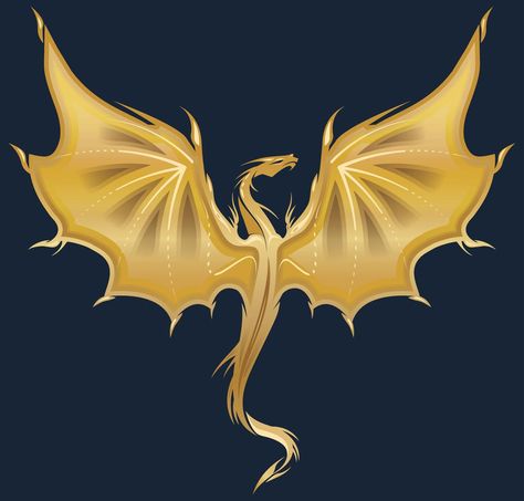 Golden Dragon Tattoo Golden Dragon Tattoo, Traditional Sailor Tattoos, Hawk Wings, Tattoo Toronto, Dragon Soul, Dragon Painting, Sailor Tattoo, Dragon Silhouette, Yellow Dragon