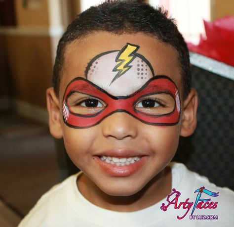 Robin Face Paint, Avengers Face Paint, Super Hero Face Paint Easy, Super Hero Face Paint, Superhero Face Paint Easy, Facial Painting, Captain America Face Paint Easy, Superhero Face Painting Easy, Popular Face Painting Designs