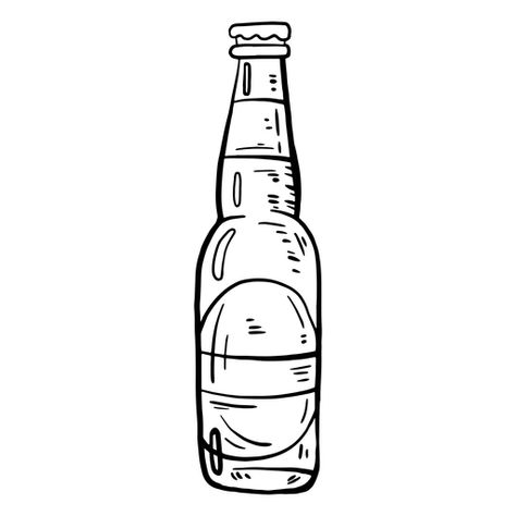 Beer bottle label stroke #AD , #AD, #AFFILIATE, #bottle, #label, #stroke, #Beer Beer Bottle Sketch, Beer Bottle Tattoo, Beer Botle, Beer Bottle Drawing, Beer Doodle, Bottles Drawing, Heineken Beer Bottle, Beer Tattoo, Beer Drawing