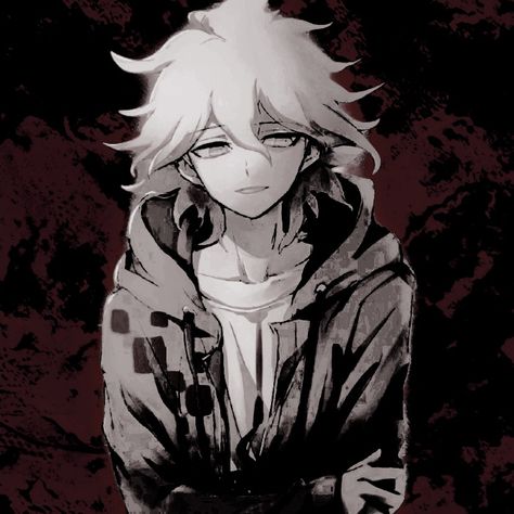 Nagito Drawing, Nagito Komaeda Fanart Insane, Yandere Nagito, Nagito Komaeda Anime, Nagito Fanart, Danganronpa Nagito, Nagito Komaeda Icons, Nagito Icon, Nagito Komaeda Fanart