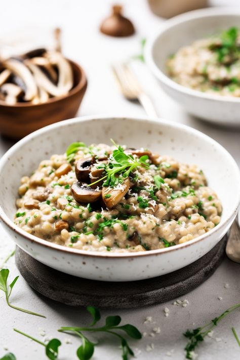 Dive into the heart of Slovenia with our latest blog post featuring the traditional Ajdova Rižota! This buckwheat and mushroom risotto is not just a treat for your taste buds but also a nourishing meal that will leave you feeling content and cozy. Perfect for a family dinner or impressing guests with your international culinary skills. Get ready to stir up some comfort! 🍄🌾 #SlovenianCuisine #BuckwheatRisotto #MushroomDelight #ComfortFood #HealthyEating Buckwheat With Mushrooms, Buckwheat Risotto, Slovenian Food, Simple Green Salad, Mushroom Risotto, Culinary Skills, Buckwheat, Mediterranean Diet Recipes, Nutritious Meals