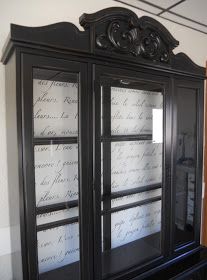 China Cabinet Ideas, Cairo Apartment, Country Decor Ideas, China Cabinet Redo, Diy French Country Decor, China Cabinet Makeover, Hutch Top, Antique China Cabinets, Painted China Cabinets