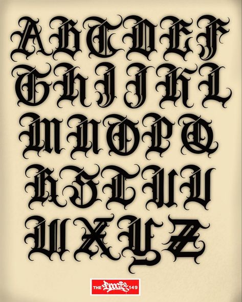 Goth Number Tattoo, Letter T Font Design, A Gothic Letter, Gothic Old English Fonts, Gothic Graffiti Font, Gothic Font Calligraphy, Chicano Font Alphabet, Gothic Numbers Font, Gothic Lettering Fonts