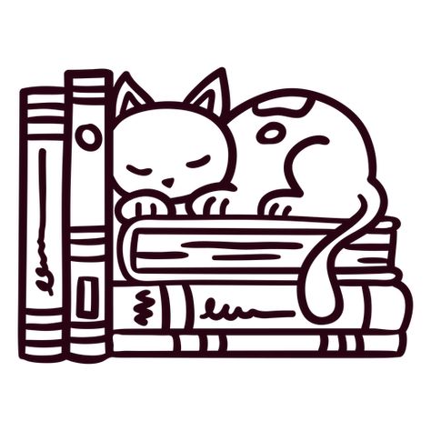 Bookshelf sleeping cat stroke #AD , #PAID, #affiliate, #sleeping, #cat, #stroke, #Bookshelf Cat On Bookshelf Drawing, Books And Cats Svg, Cat And Books Drawing, Library Drawing Ideas, Cat Reading Drawing, Cat On Books Drawing, Cat Reading Book Drawing, Sleeping Cat Doodle, Bookshelf Doodle