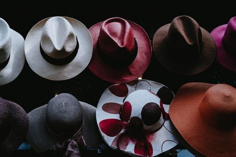 A recent client inspired me to write this post as she needed some hat storage inspiration. Read on for 9 unique display and storage ideas for the hat lover. Hat Storage Ideas, Red Combination, Red Crafts, Trending Hats, Types Of Hats, Floppy Sun Hats, Chapeau Cowboy, Hat Storage, Red Robin