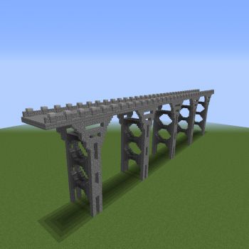 Big Old Stone Bridge - Blueprints for MineCraft Houses, Castles, Towers, and more | GrabCraft Minecraft Amazing Builds, Minecraft Landscape, Villa Minecraft, Construction Minecraft, Minecraft Building Guide, Minecraft Banner Designs, Minecraft Farm, Minecraft Castle, Minecraft Medieval